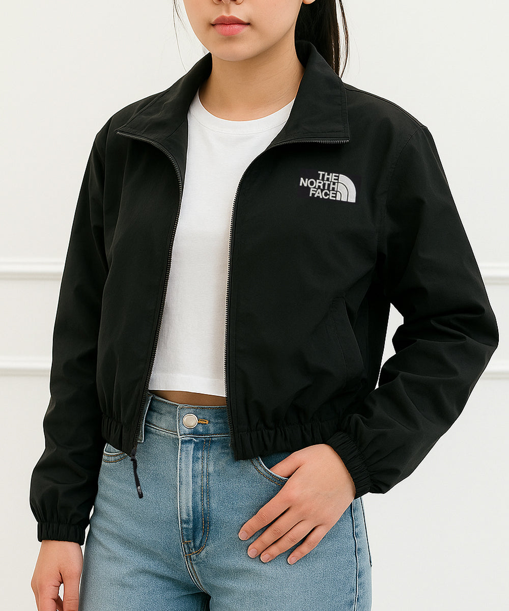 ザ・ノース・フェイス THE NORTH FACE W'S OLEMA JACKET オレマジャケット ナイロンジャケット クロップド丈 ショート ブルゾン マウンテン ジャケット （ブラック） ブラック