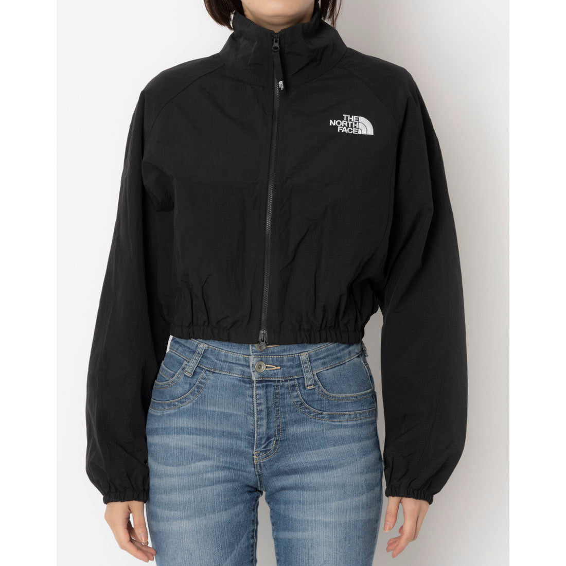 ザ・ノース・フェイス THE NORTH FACE W'S OLEMA JACKET オレマジャケット ナイロンジャケット クロップド丈 ショート ブルゾン マウンテン ジャケット （ブラック） ブラック