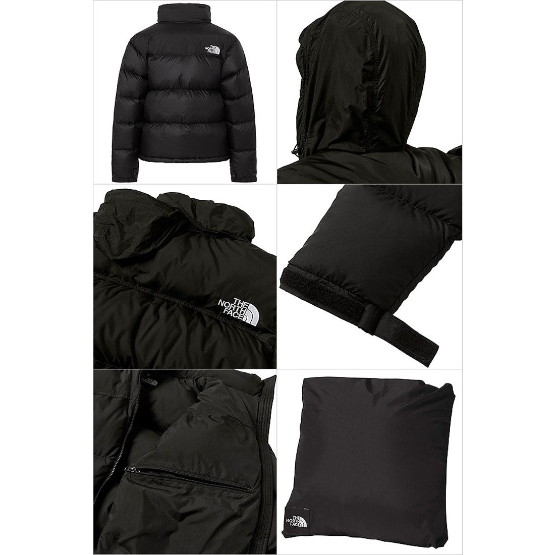 ザ・ノース・フェイス THE NORTH FACE Short Nuptse Jacket ブラック [NDW92555-K FW25] （ブラック） ブラック