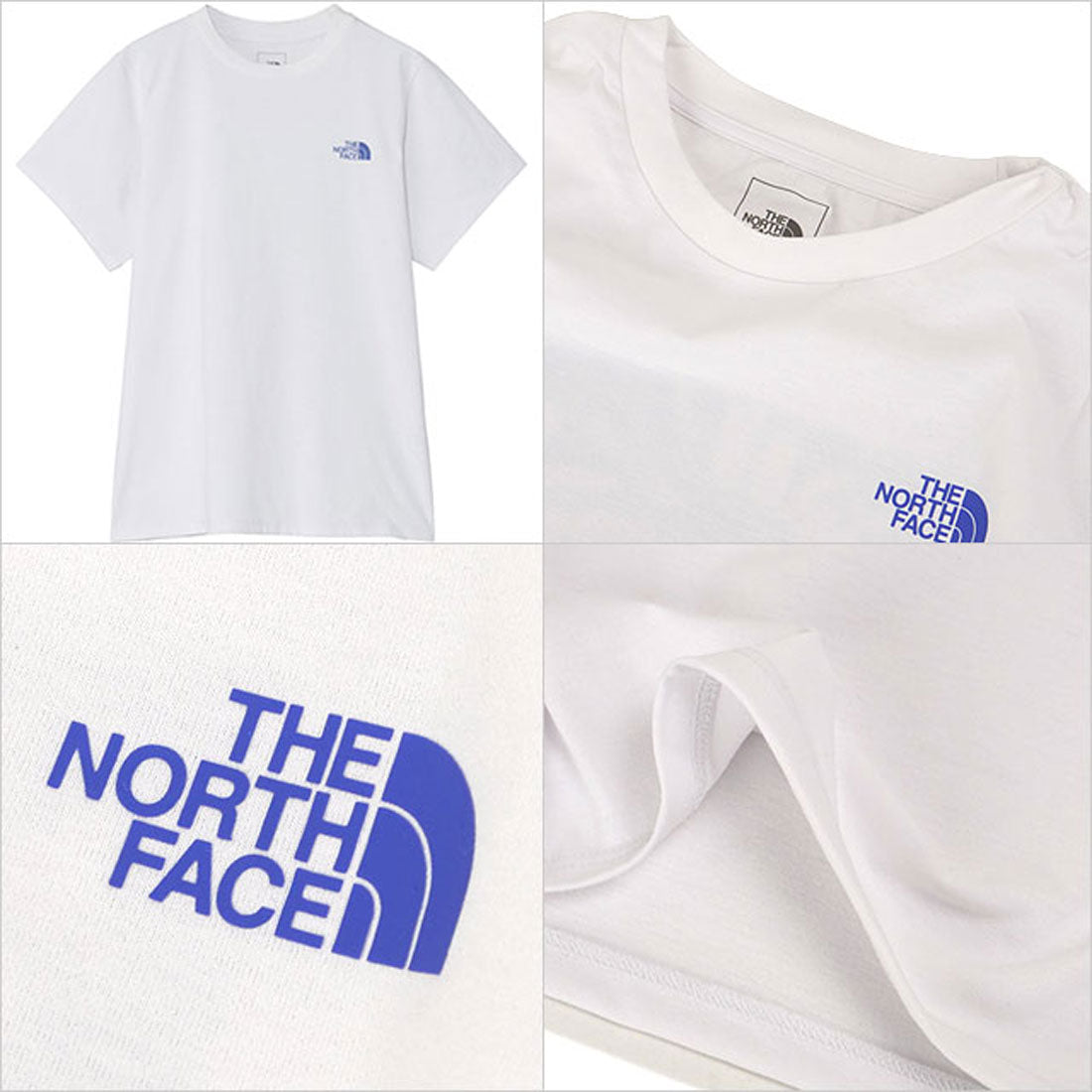 ザ・ノース・フェイス THE NORTH FACE S/S ES Flower Box Logo Tee ホワイト [NTW32685-W] （ホワイト） ホワイト
