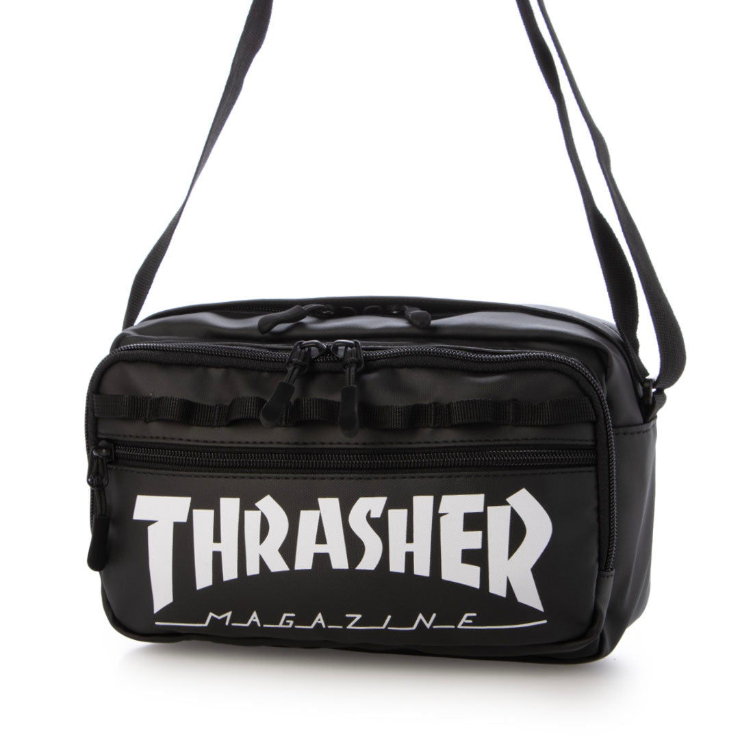 スラッシャー THRASHER THRASHER TH-S 横型ショルダーバッグ （BLACKWHITE） BLACKWHITE