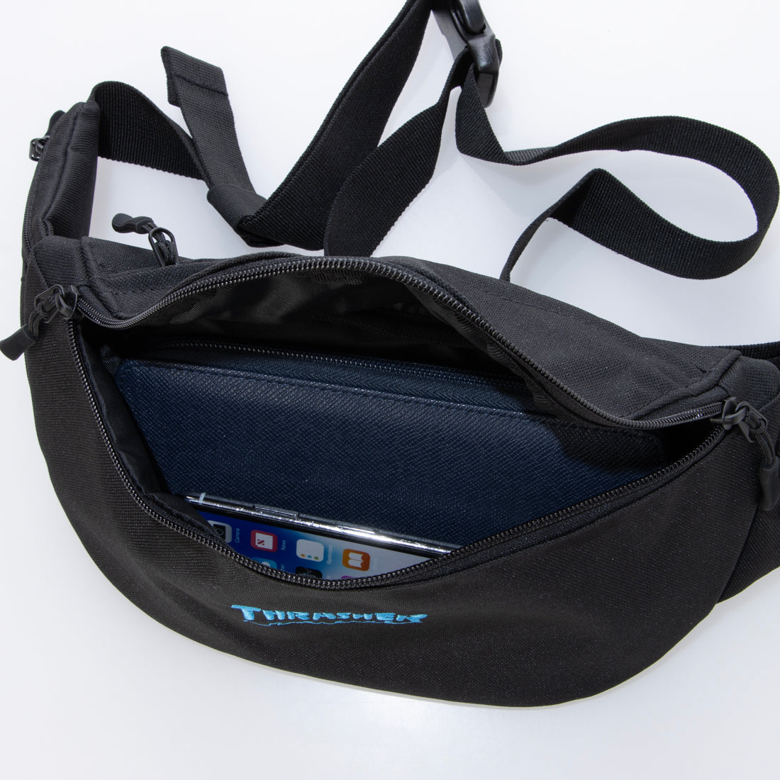 スラッシャー THRASHER THRASHER TH-V ウエストポーチ ボディバッグ （BLACKWHITE） BLACKWHITE