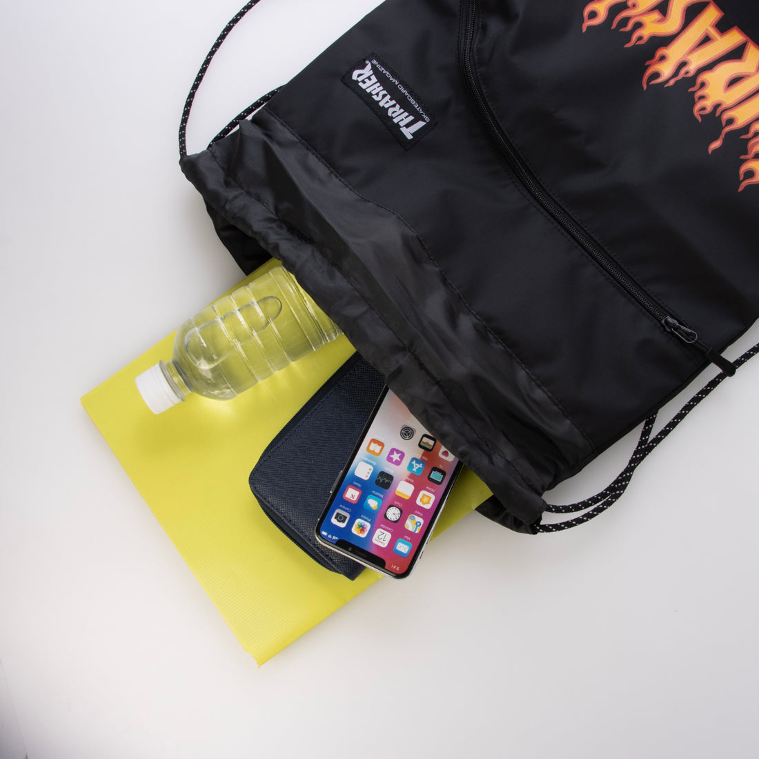 スラッシャー THRASHER THRASHER TH-W ナップサック （BLACKWHITE） BLACKWHITE