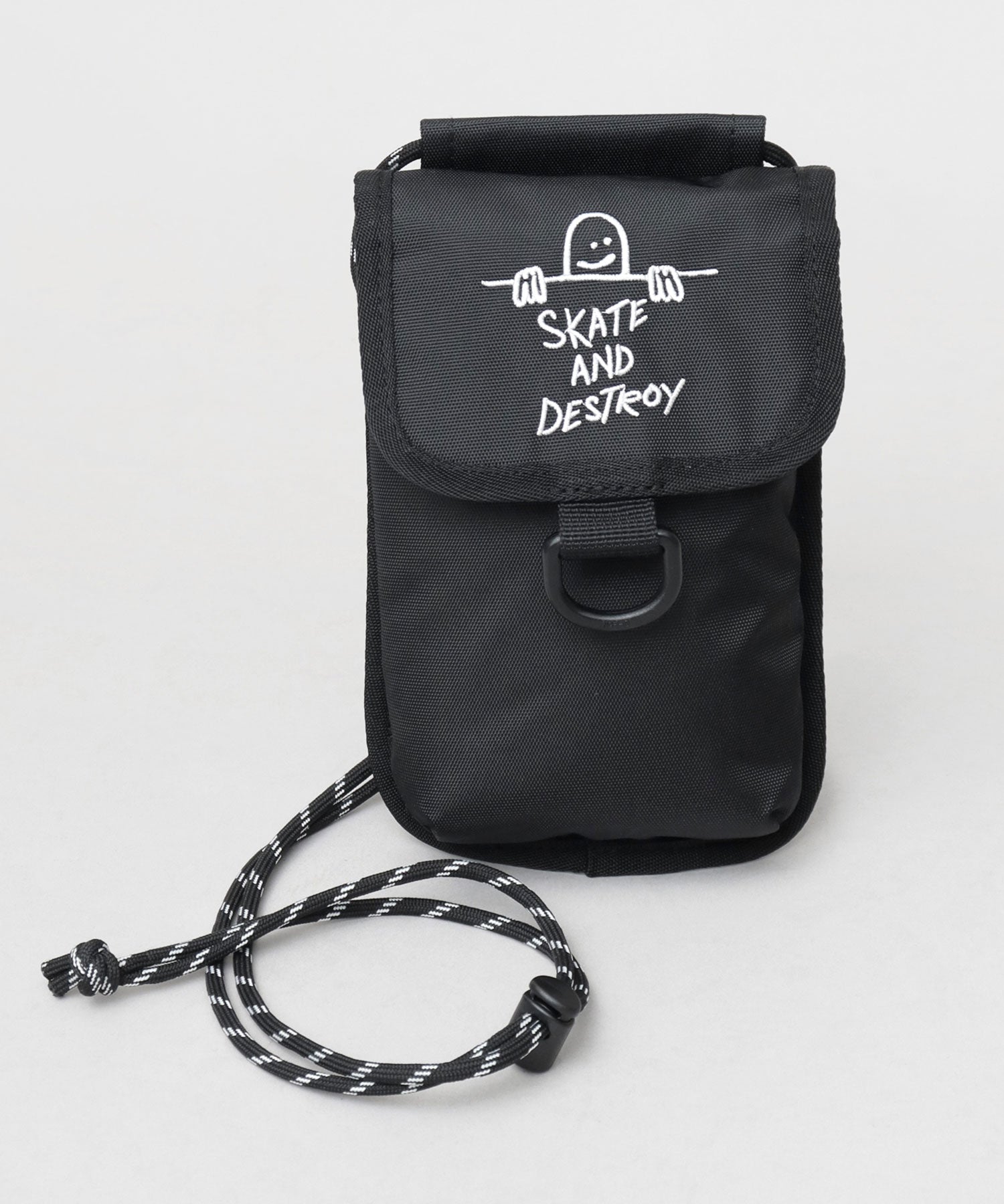 スラッシャー THRASHER 撥水加工 ポリエステル スマホポーチ / スマホショルダー / ネックポーチ
