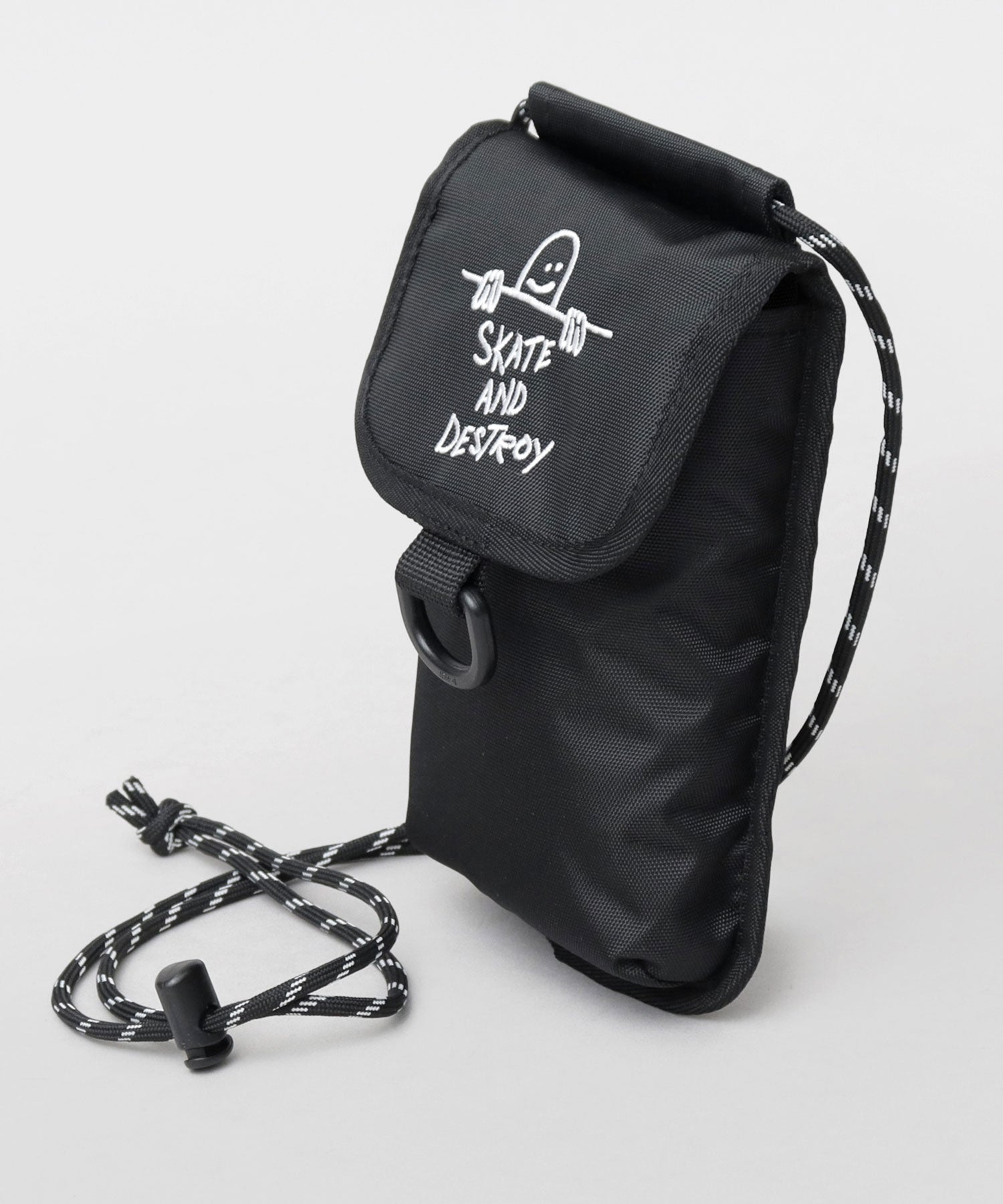 スラッシャー THRASHER 撥水加工 ポリエステル スマホポーチ / スマホショルダー / ネックポーチ
