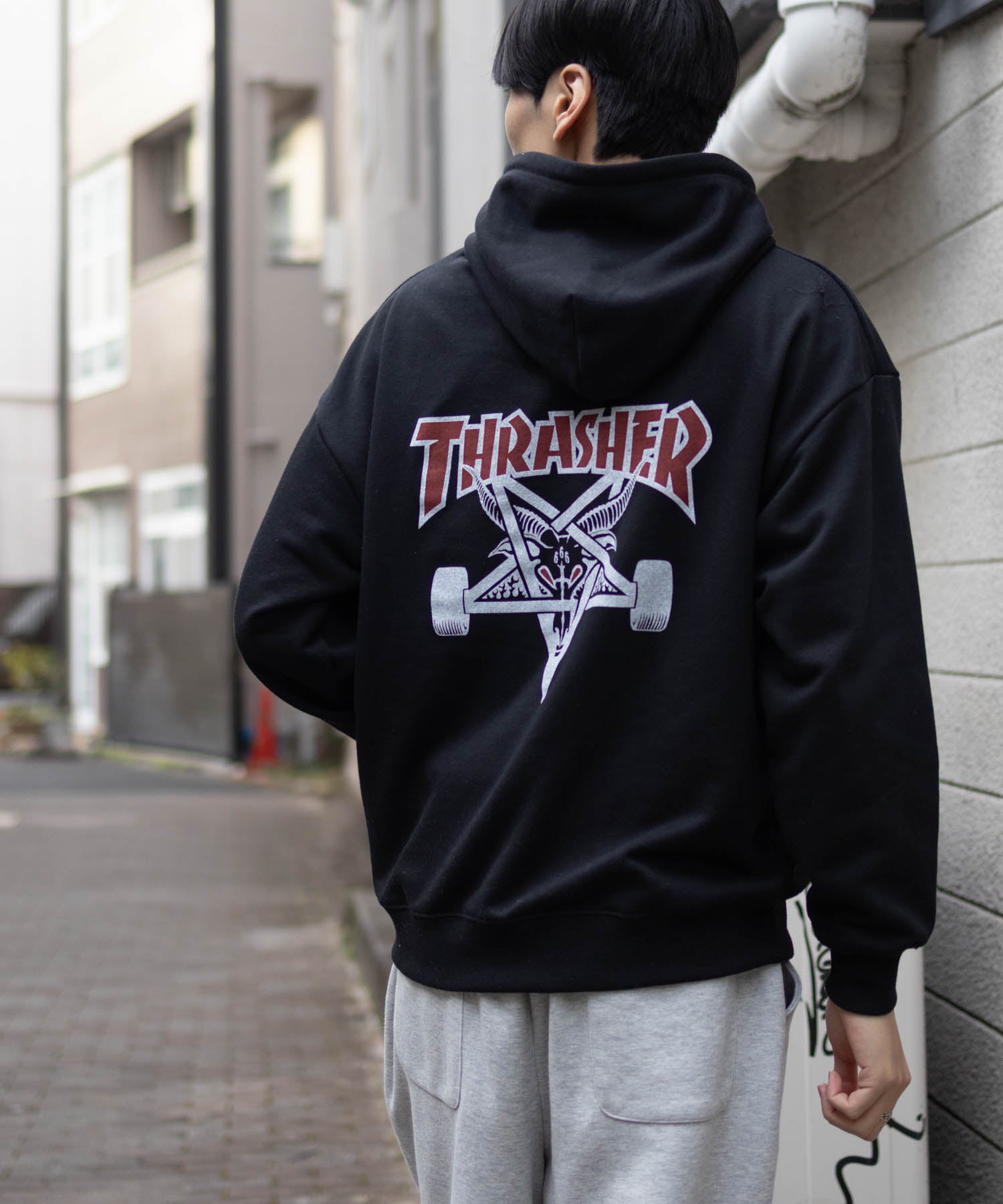 Slasher THRASHER Skate Logo Hoodie