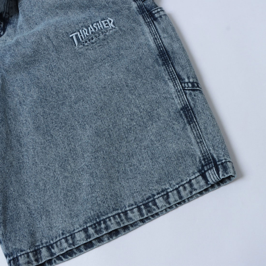 スラッシャー THRASHER 【THRASHER】ペインターデニムショーツ 017060 （ブルー系その他） ブルー系その他