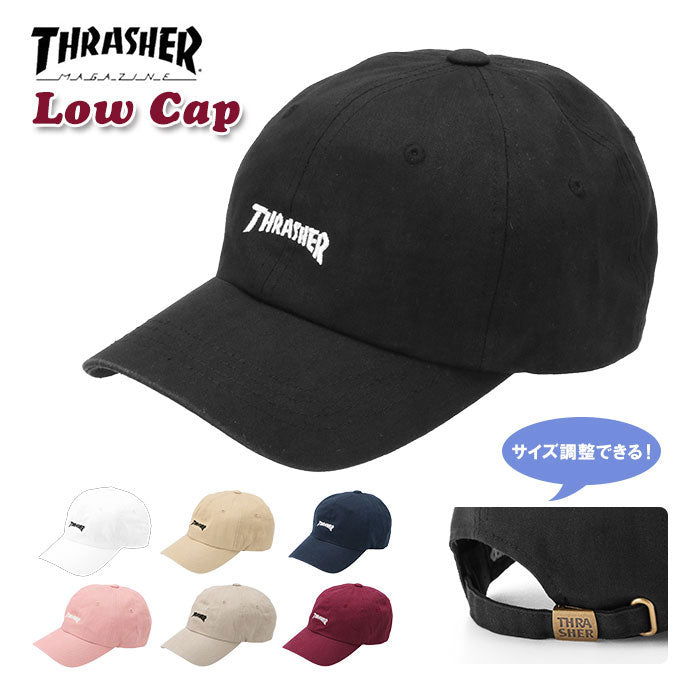 スラッシャー THRASHER THRASHER スラッシャー  20TH-C01 MAG LOGO ローキャップ （1ブラック） 1ブラック