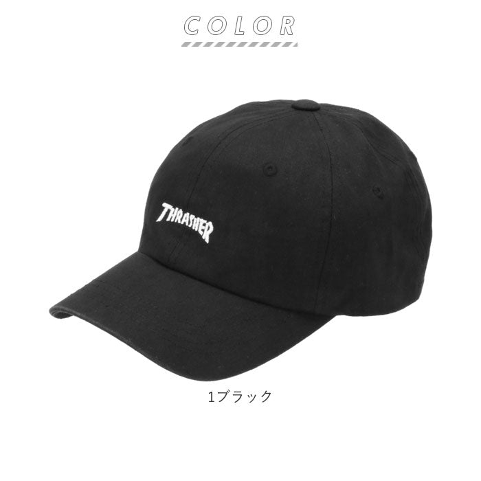 スラッシャー THRASHER THRASHER スラッシャー  20TH-C01 MAG LOGO ローキャップ （1ブラック） 1ブラック