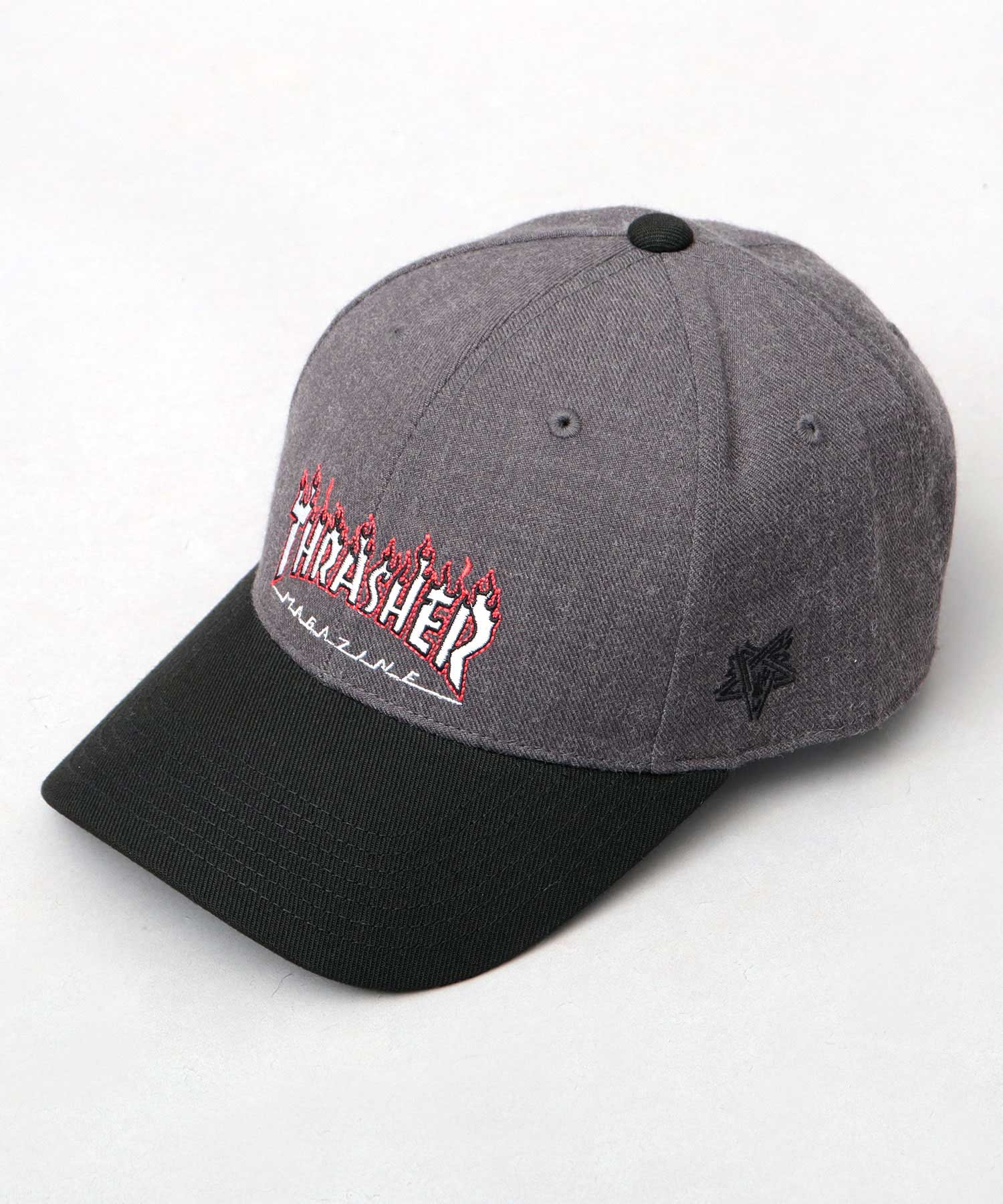 THRASHER FLAME LOGO Twill Low Cap