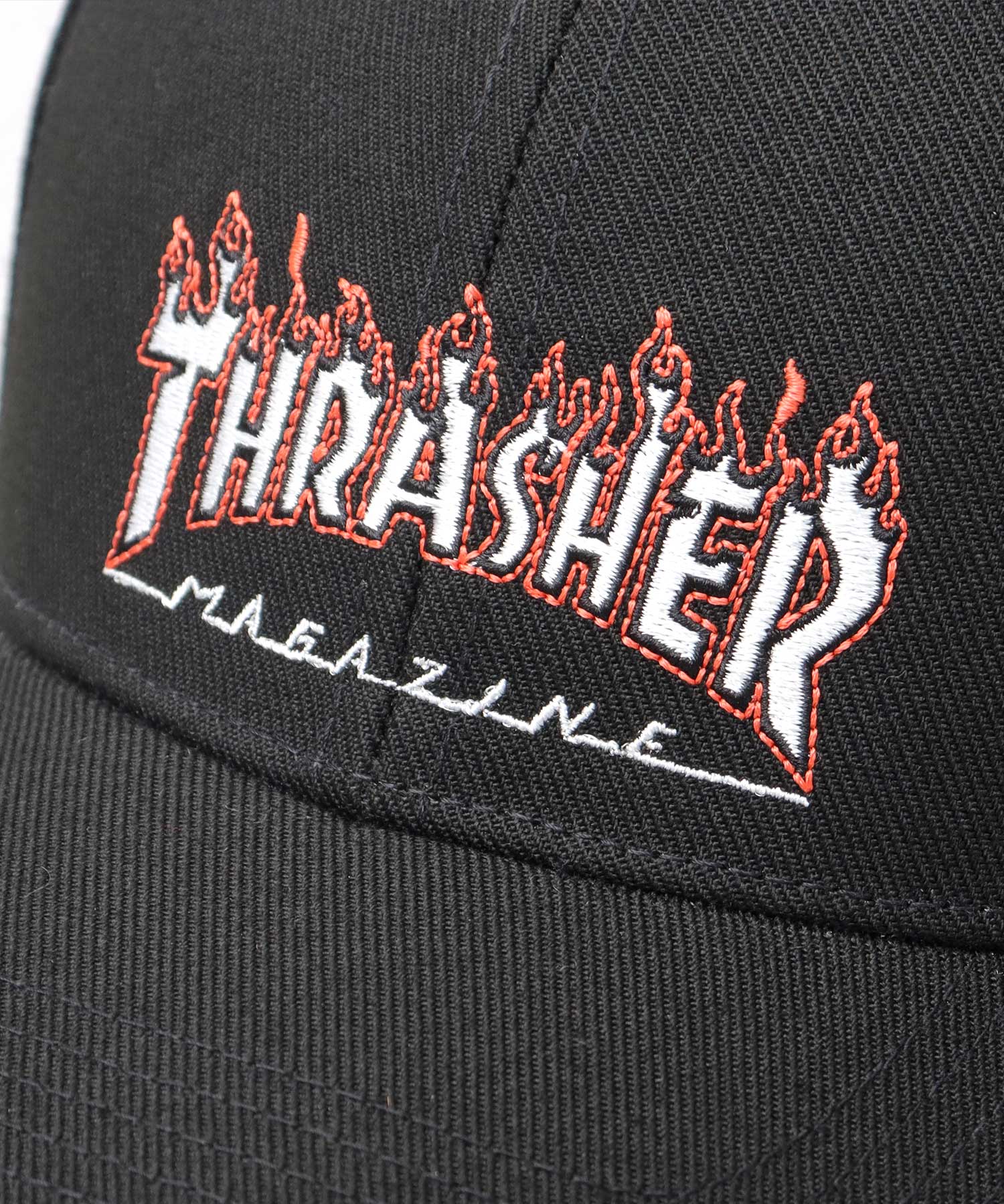 THRASHER FLAME LOGO Twill Low Cap