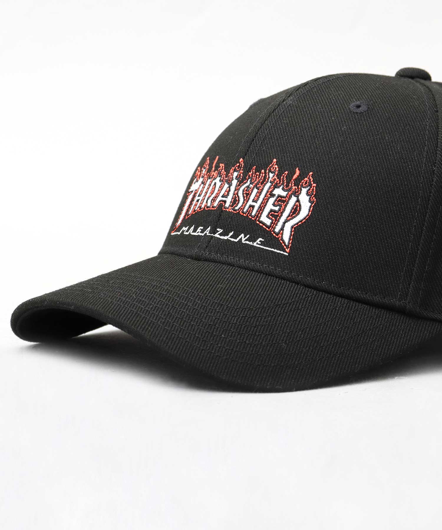 THRASHER FLAME LOGO Twill Low Cap