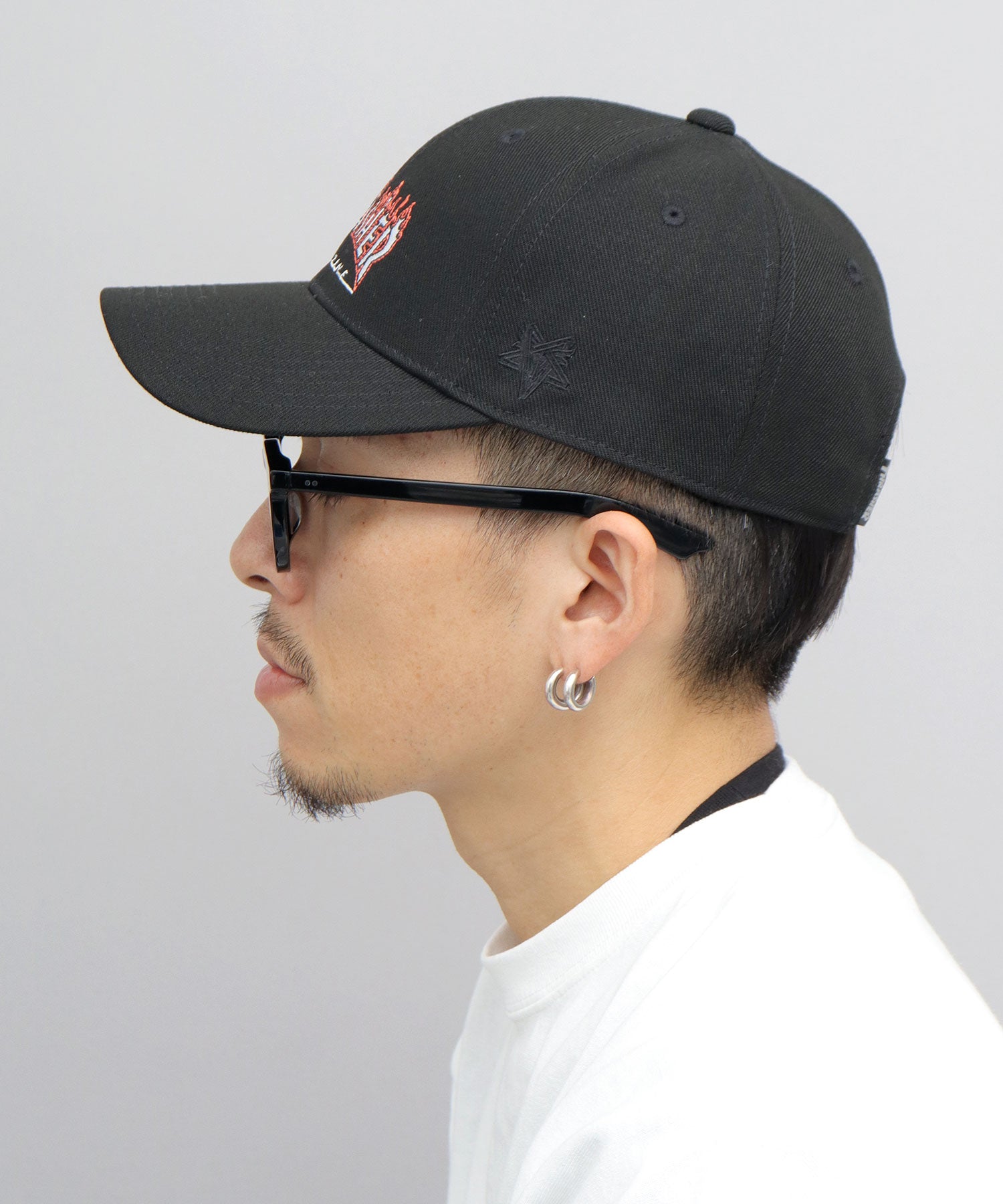 THRASHER FLAME LOGO Twill Low Cap