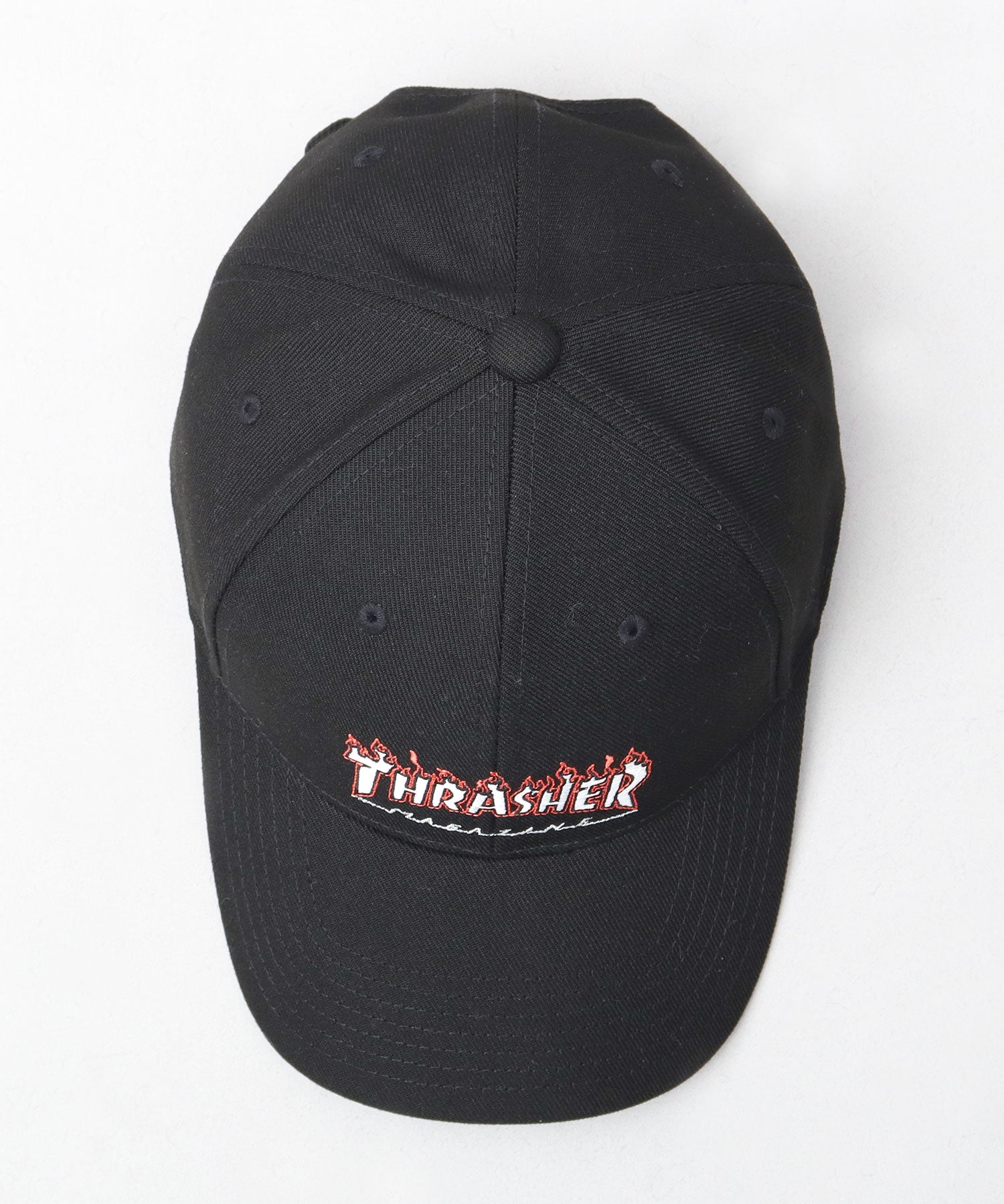 THRASHER FLAME LOGO Twill Low Cap