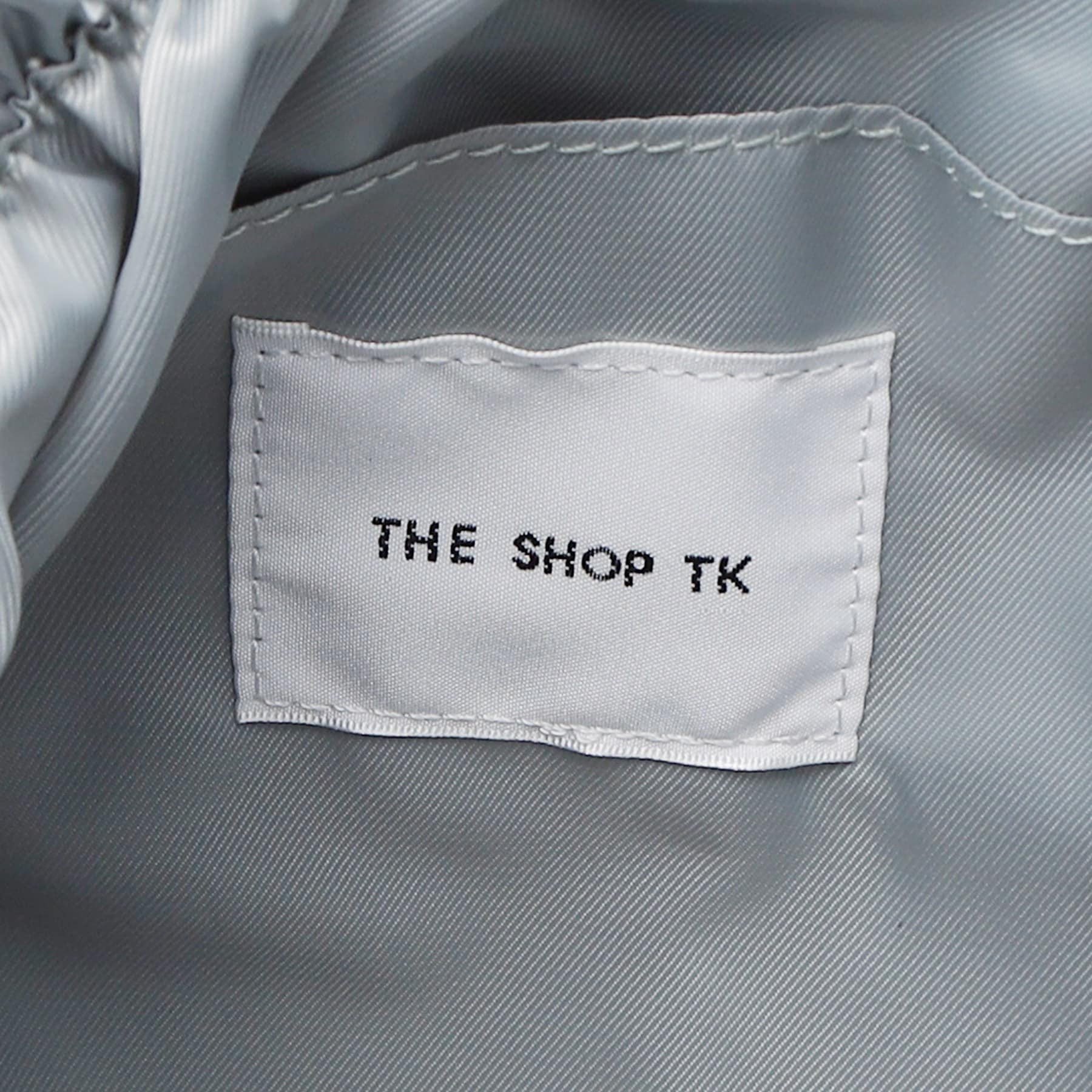ザ ショップ ティーケー  (ウィメン) THE SHOP TK(Women) メタルシャーリングトートバッグ （ブラック(019)） ブラック(019)