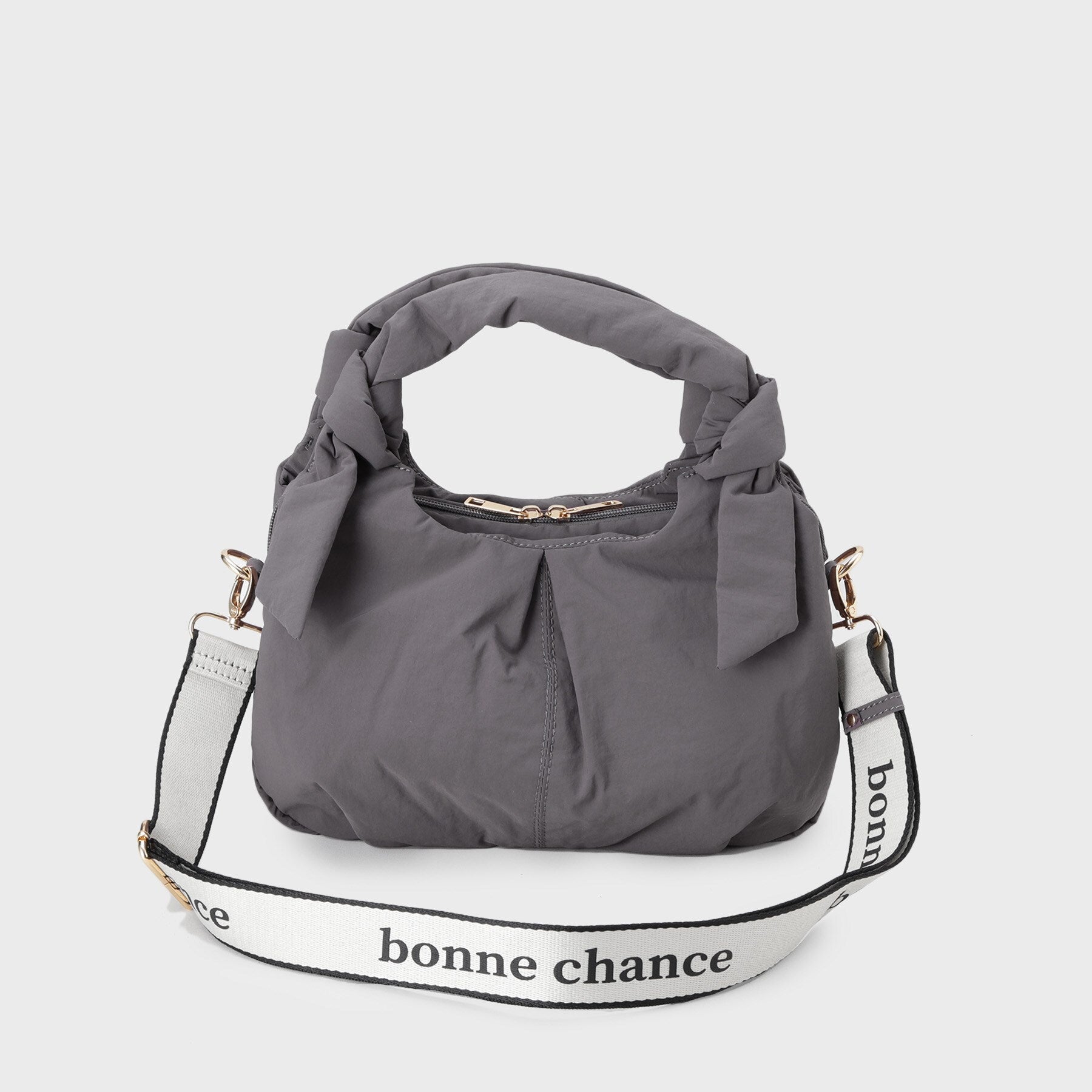 ザ ショップ ティーケー  (ウィメン) THE SHOP TK(Women) ロゴショルダー付きナイロンミニボストン （ブラック(019)） ブラック(019)