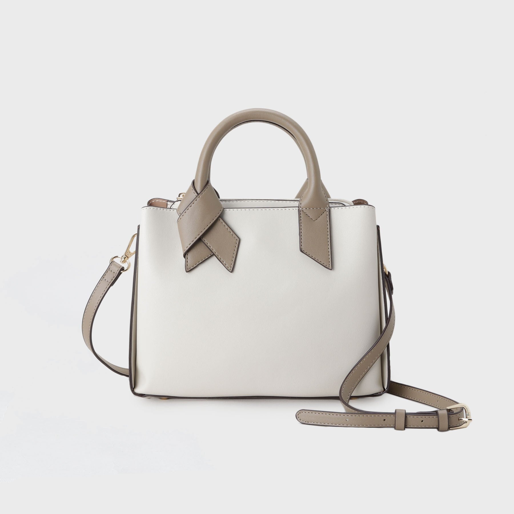 ザ ショップ ティーケー  (ウィメン) THE SHOP TK(Women) バイカラー合皮ショルダーバッグ （トープ(054)） トープ(054)