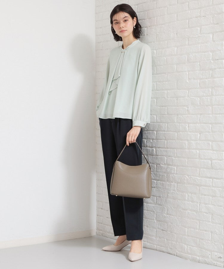ザ ショップ ティーケー  (ウィメン) THE SHOP TK(Women) ロゴベルトFレザーミドルバッグ （トープ(054)） トープ(054)