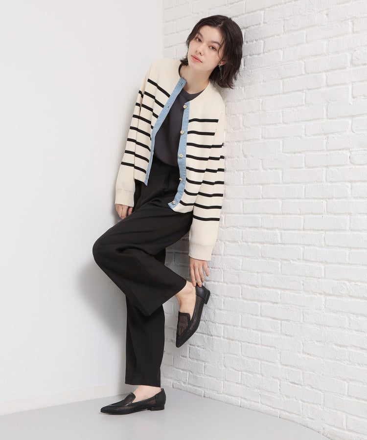 ザ ショップ ティーケー  (ウィメン) THE SHOP TK(Women) メッシュローファー （アイボリー(004)） アイボリー(004)