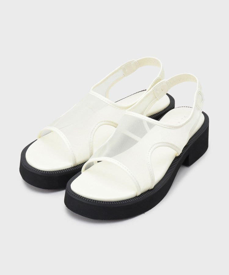 ザ ショップ ティーケー  (ウィメン) THE SHOP TK(Women) メッシュスポーツサンダル （アイボリー(004)） アイボリー(004)
