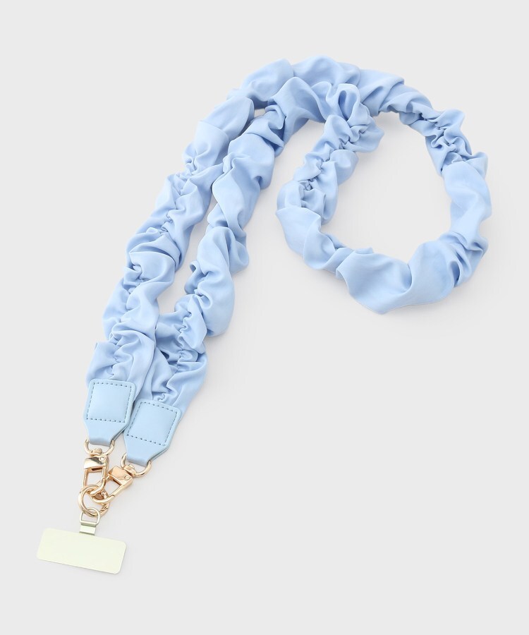 ザ ショップ ティーケー  (ウィメン) THE SHOP TK(Women) くしゅくしゅロングストラップ （ブルー(091)） ブルー(091)