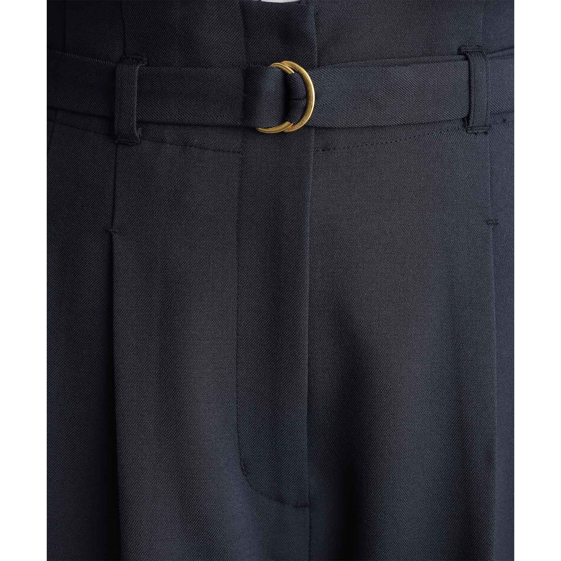 ザ ショップ ティーケー  (ウィメン) THE SHOP TK(Women) CAVIAN 2タックワイドパンツ （ネイビー(094)） ネイビー(094)
