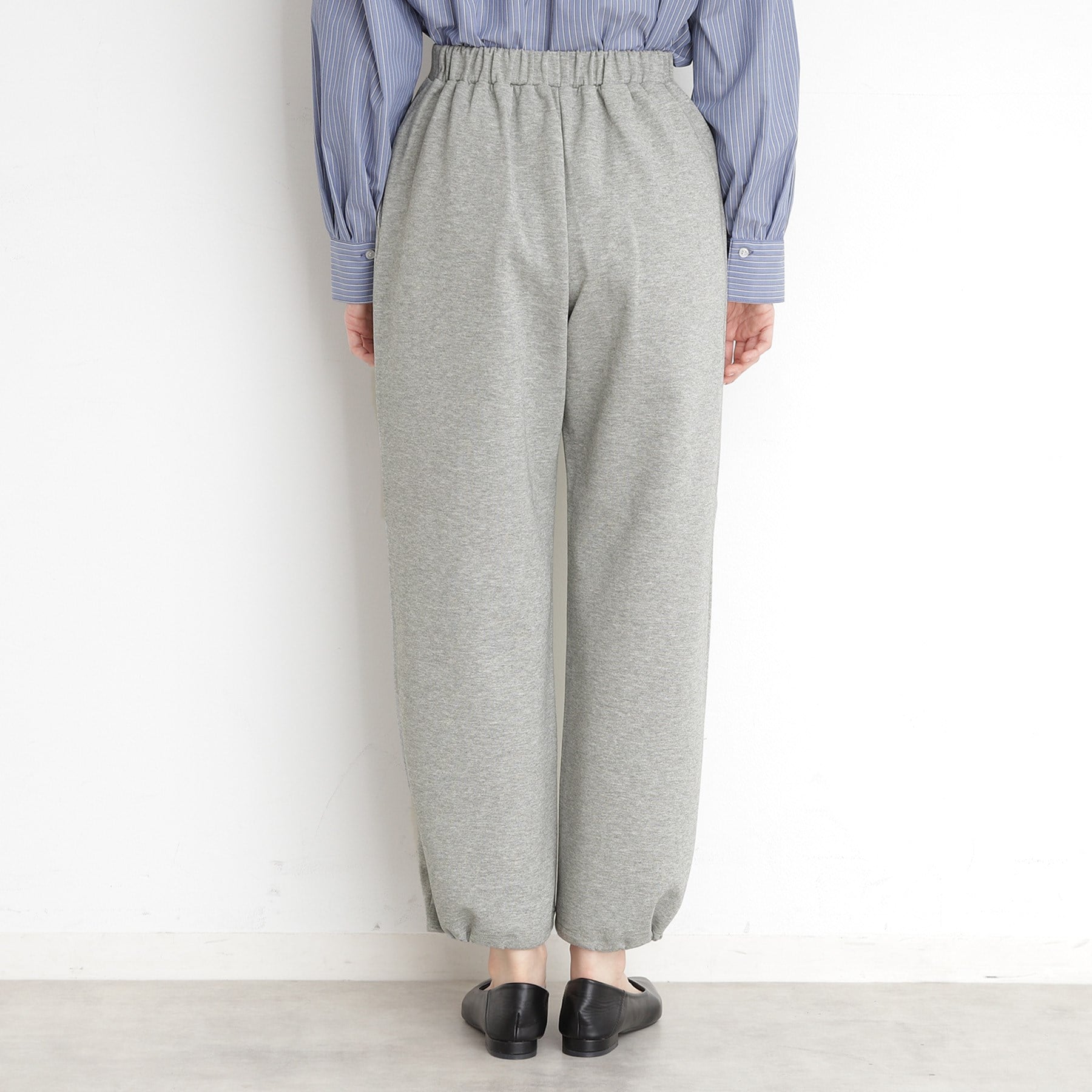 ザ ショップ ティーケー  (ウィメン) THE SHOP TK(Women) ワイドポンチパンツ【洗える】 （グレージュ(050)） グレージュ(050)