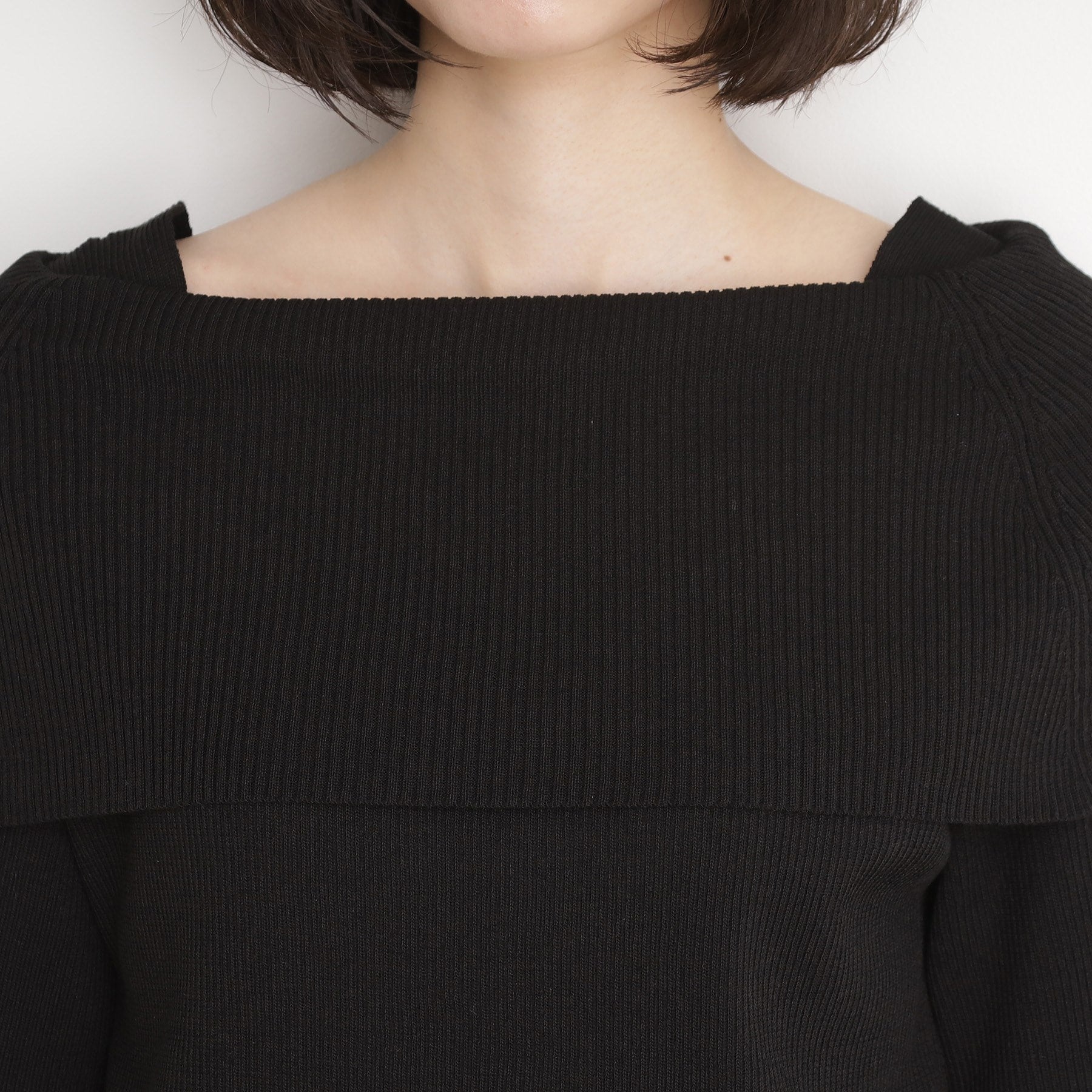 ザ ショップ ティーケー  (ウィメン) THE SHOP TK(Women) スパークリングオフショルニット （ブラック(019)） ブラック(019)