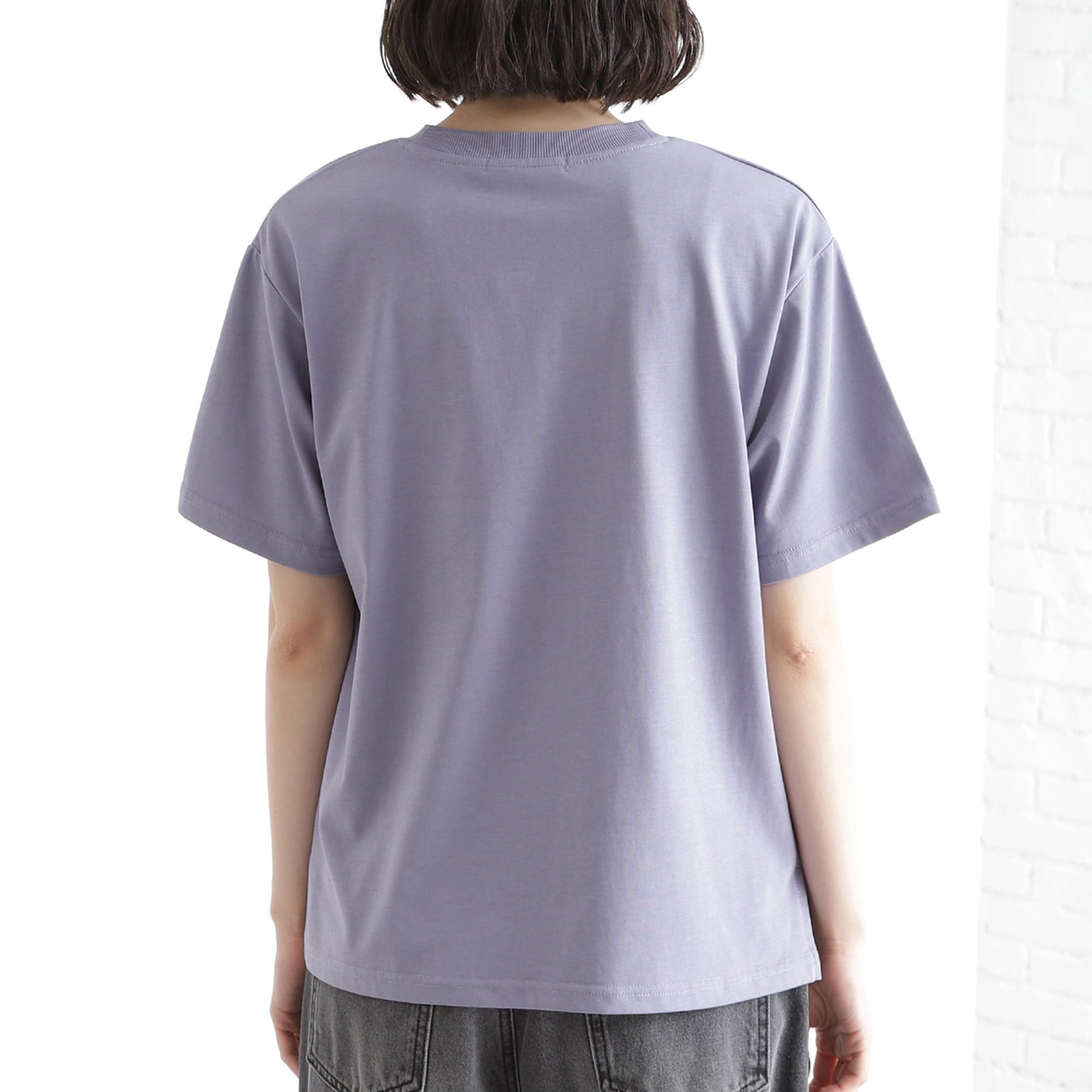 ザ ショップ ティーケー  (ウィメン) THE SHOP TK(Women) サスティナブルロゴアソートTシャツプレ天 （オフホワイト(503)） オフホワイト(503)
