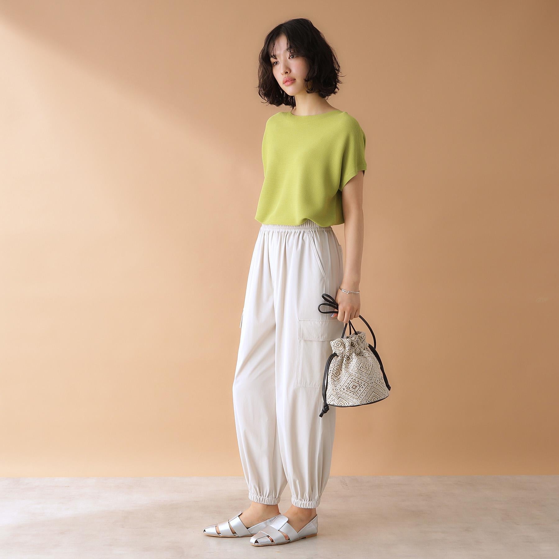 ザ ショップ ティーケー  (ウィメン) THE SHOP TK(Women) 撥水カーゴパンツ【UV/洗濯機OK】 （チャコールグレー(014)） チャコールグレー(014)