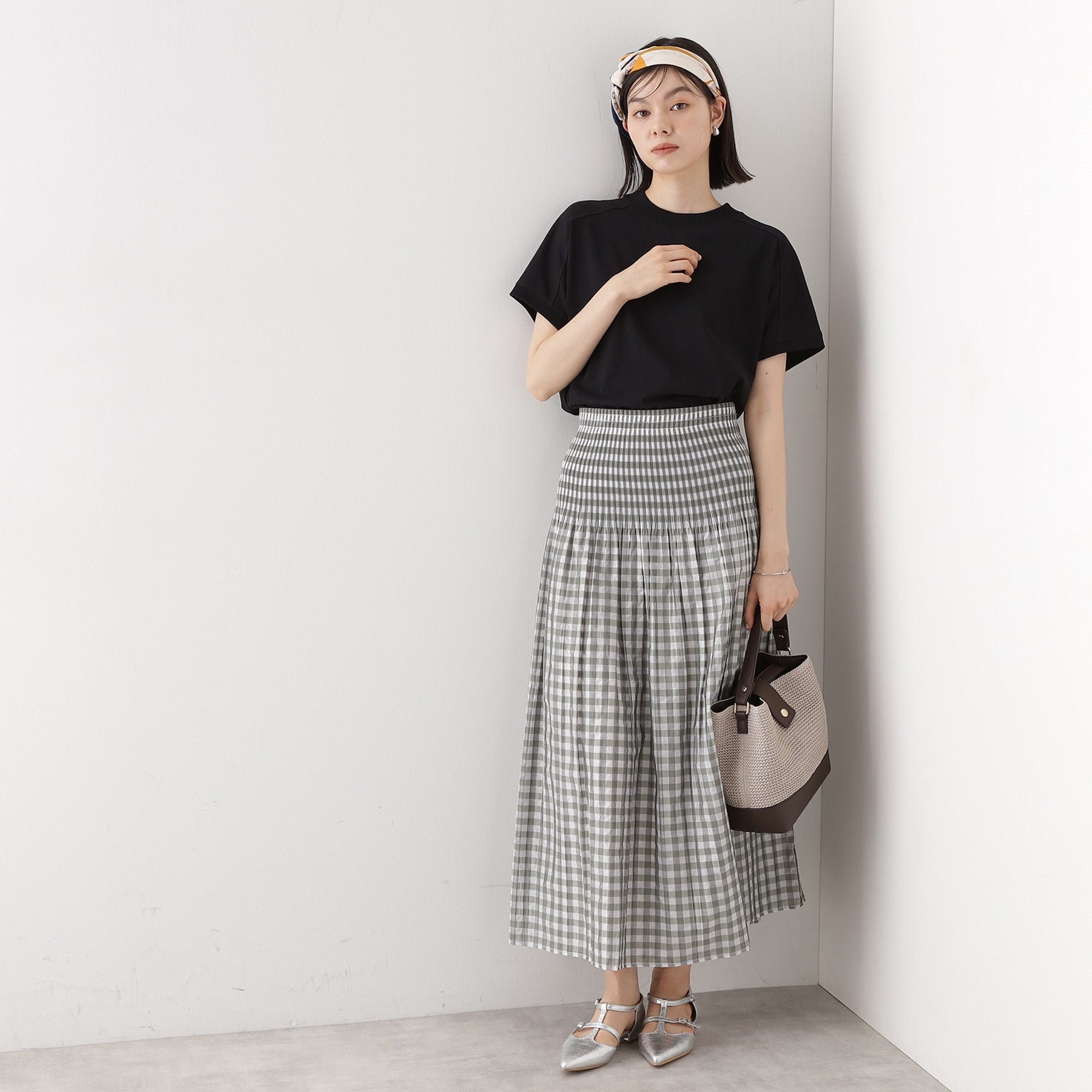 ザ ショップ ティーケー  (ウィメン) THE SHOP TK(Women) サスティナRIB切替フレンチ （オフホワイト(003)） オフホワイト(003)