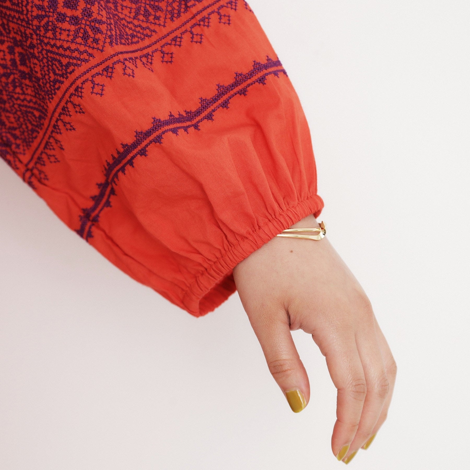 ザ ショップ ティーケー  (ウィメン) THE SHOP TK(Women) 刺繍ワンピース （オレンジ(067)） オレンジ(067)