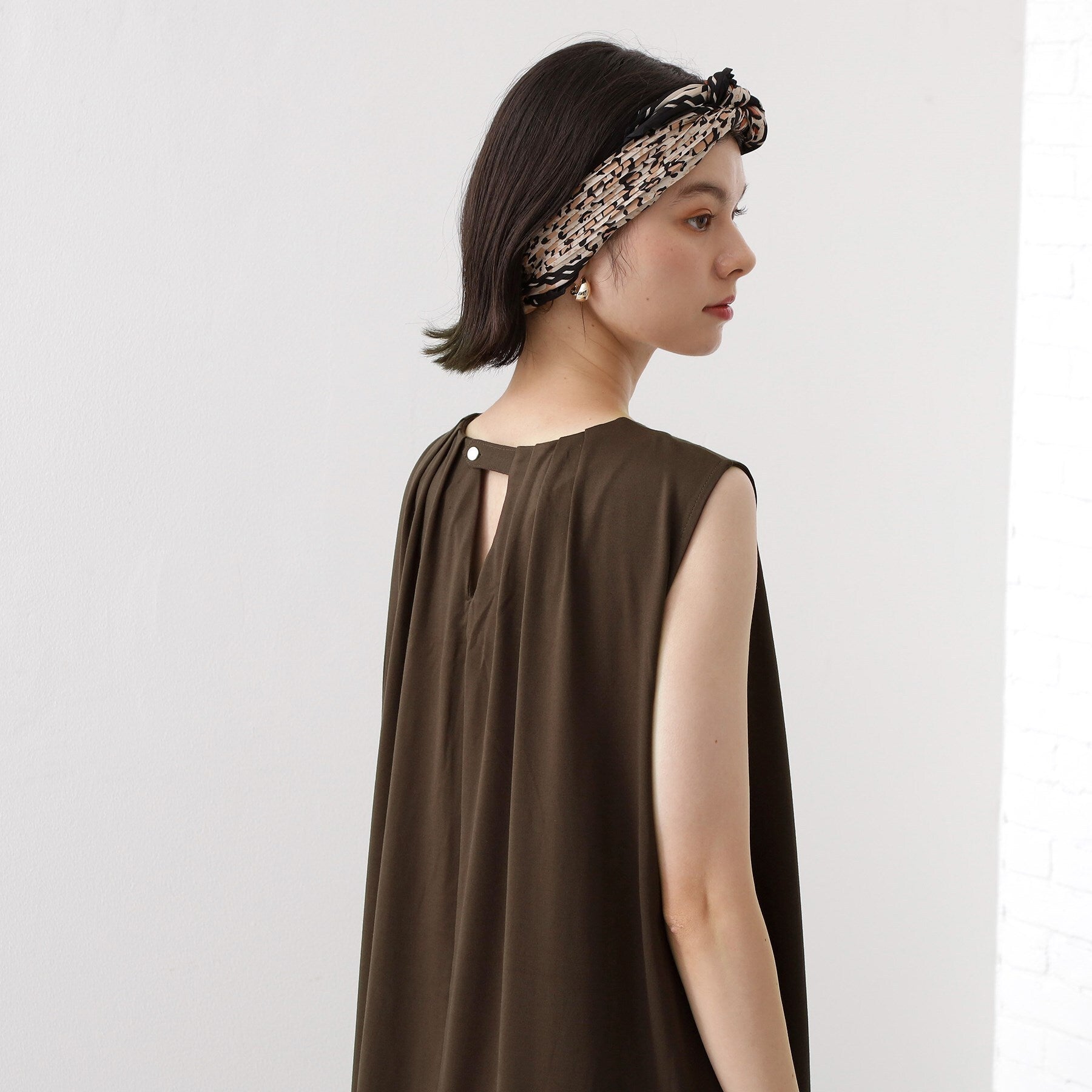 ザ ショップ ティーケー  (ウィメン) THE SHOP TK(Women) カットソーワンピース （チャコールグレー(914)） チャコールグレー(914)
