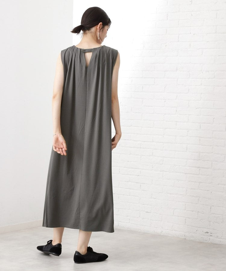 ザ ショップ ティーケー  (ウィメン) THE SHOP TK(Women) 【WEB限定商品】カットソーワンピース/洗濯機OK （ブラウン(943)） ブラウン(943)