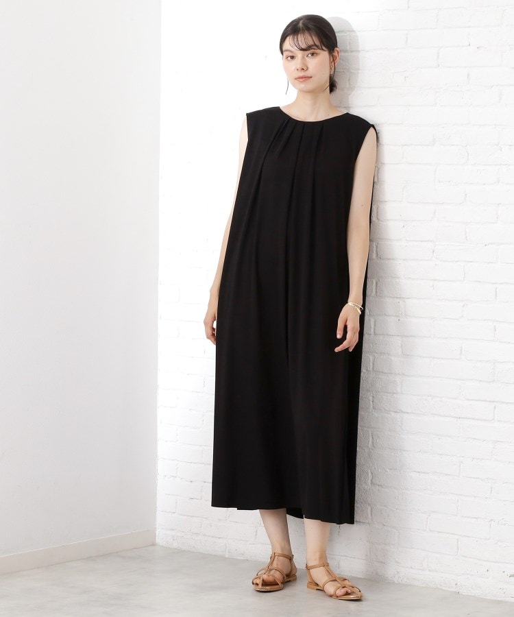 ザ ショップ ティーケー  (ウィメン) THE SHOP TK(Women) 【WEB限定商品】カットソーワンピース/洗濯機OK （ブラウン(943)） ブラウン(943)
