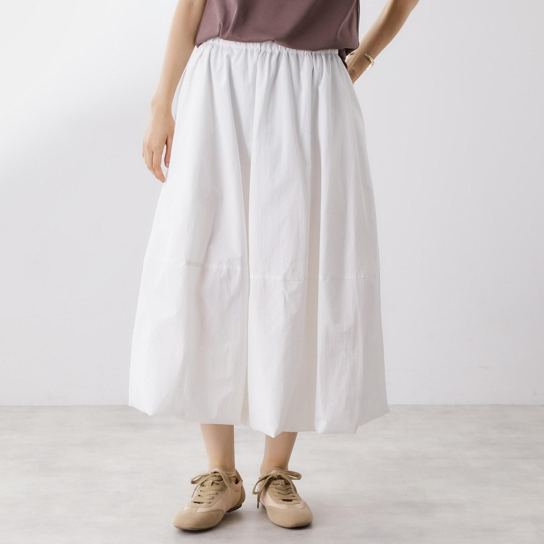 ザ ショップ ティーケー  (ウィメン) THE SHOP TK(Women) バルーンスカート （カーキ(027)） カーキ(027)