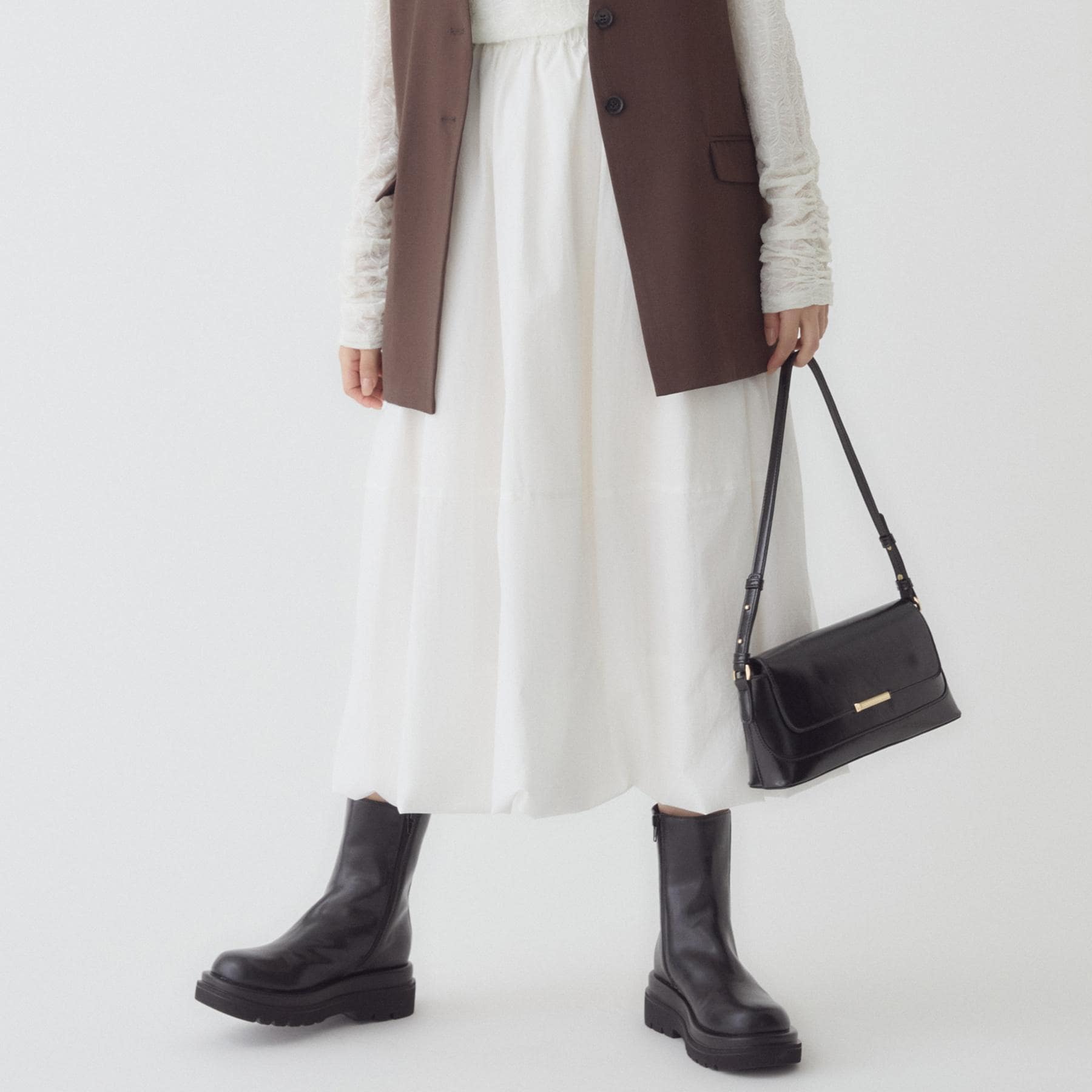 ザ ショップ ティーケー  (ウィメン) THE SHOP TK(Women) バルーンスカート （カーキ(027)） カーキ(027)