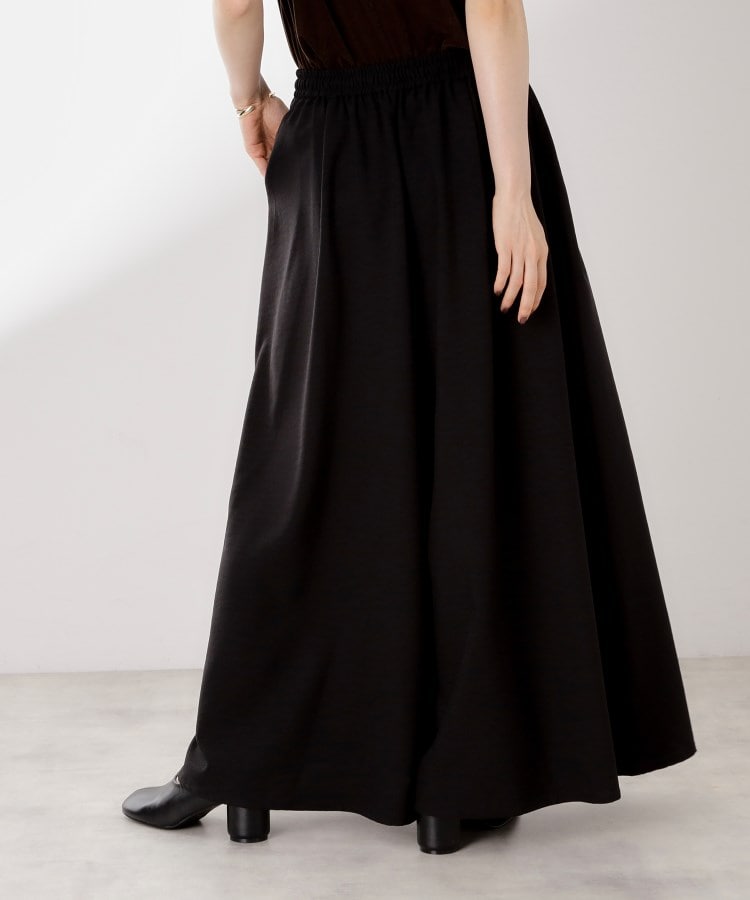 ザ ショップ ティーケー  (ウィメン) THE SHOP TK(Women) サップ素材イージーパンツ （ブラウン(043)） ブラウン(043)