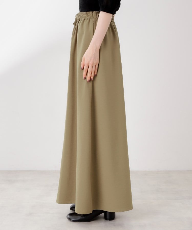 ザ ショップ ティーケー  (ウィメン) THE SHOP TK(Women) サップ素材イージーパンツ （ブラウン(043)） ブラウン(043)