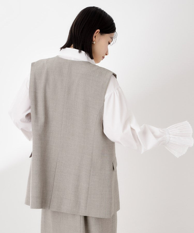 ザ ショップ ティーケー  (ウィメン) THE SHOP TK(Women) CAVIAN ジレ （チャコールグレー(014)） チャコールグレー(014)
