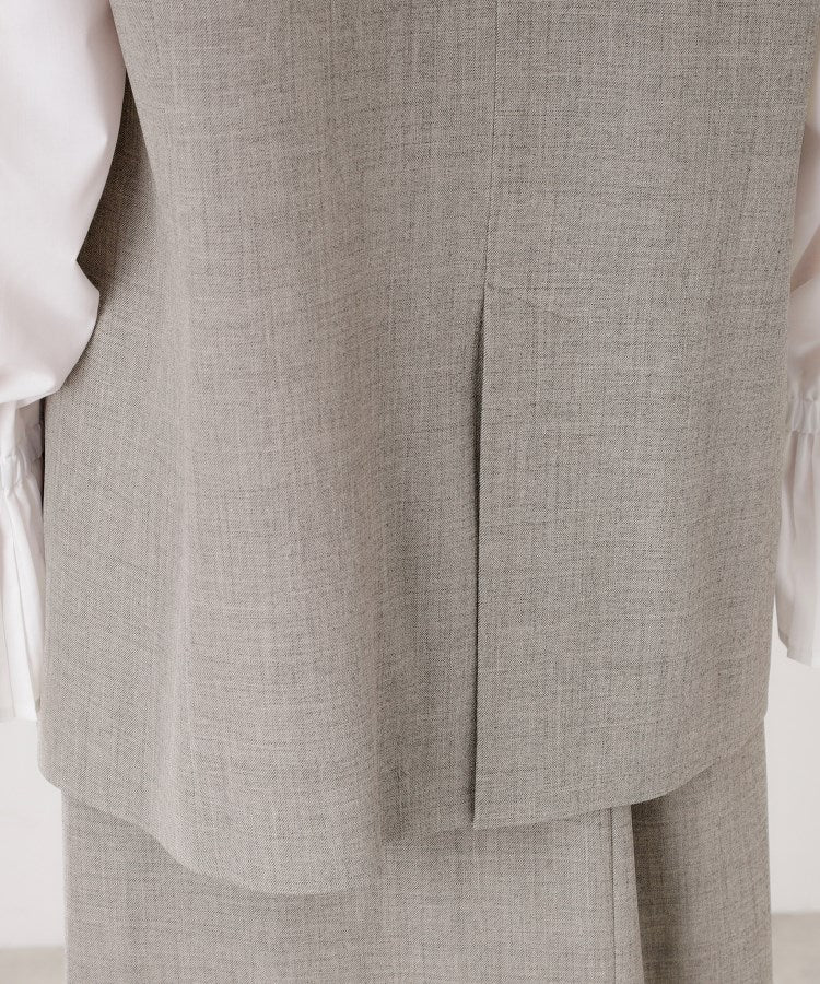 ザ ショップ ティーケー  (ウィメン) THE SHOP TK(Women) CAVIAN ジレ （チャコールグレー(014)） チャコールグレー(014)
