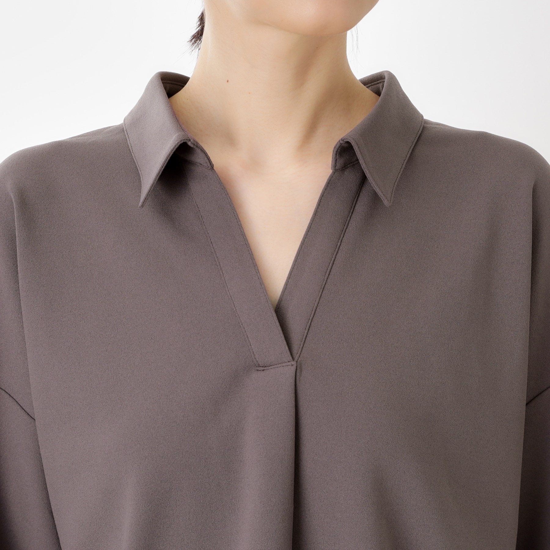 ザ ショップ ティーケー  (ウィメン) THE SHOP TK(Women) カットジョーゼット セットアップ （ブラック(019)） ブラック(019)