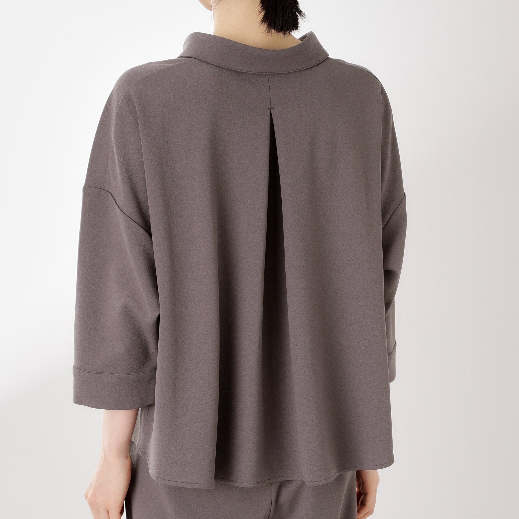 ザ ショップ ティーケー  (ウィメン) THE SHOP TK(Women) カットジョーゼット セットアップ （ブラック(019)） ブラック(019)