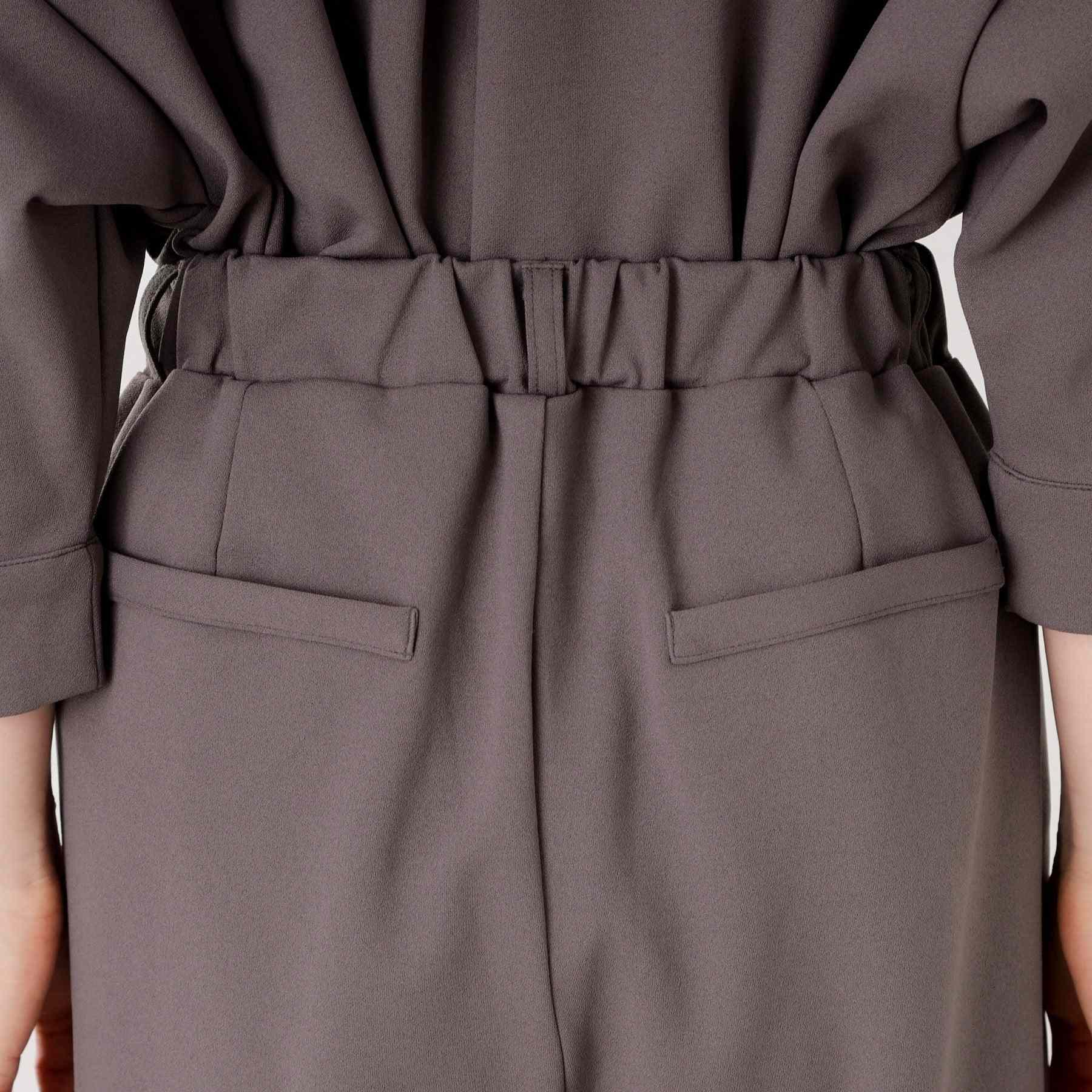 ザ ショップ ティーケー  (ウィメン) THE SHOP TK(Women) カットジョーゼット セットアップ （ブラック(019)） ブラック(019)