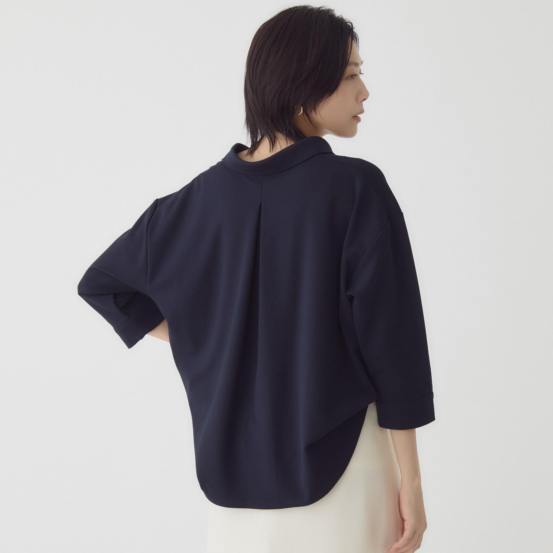 ザ ショップ ティーケー  (ウィメン) THE SHOP TK(Women) カットジョーゼット セットアップ （ブラック(019)） ブラック(019)