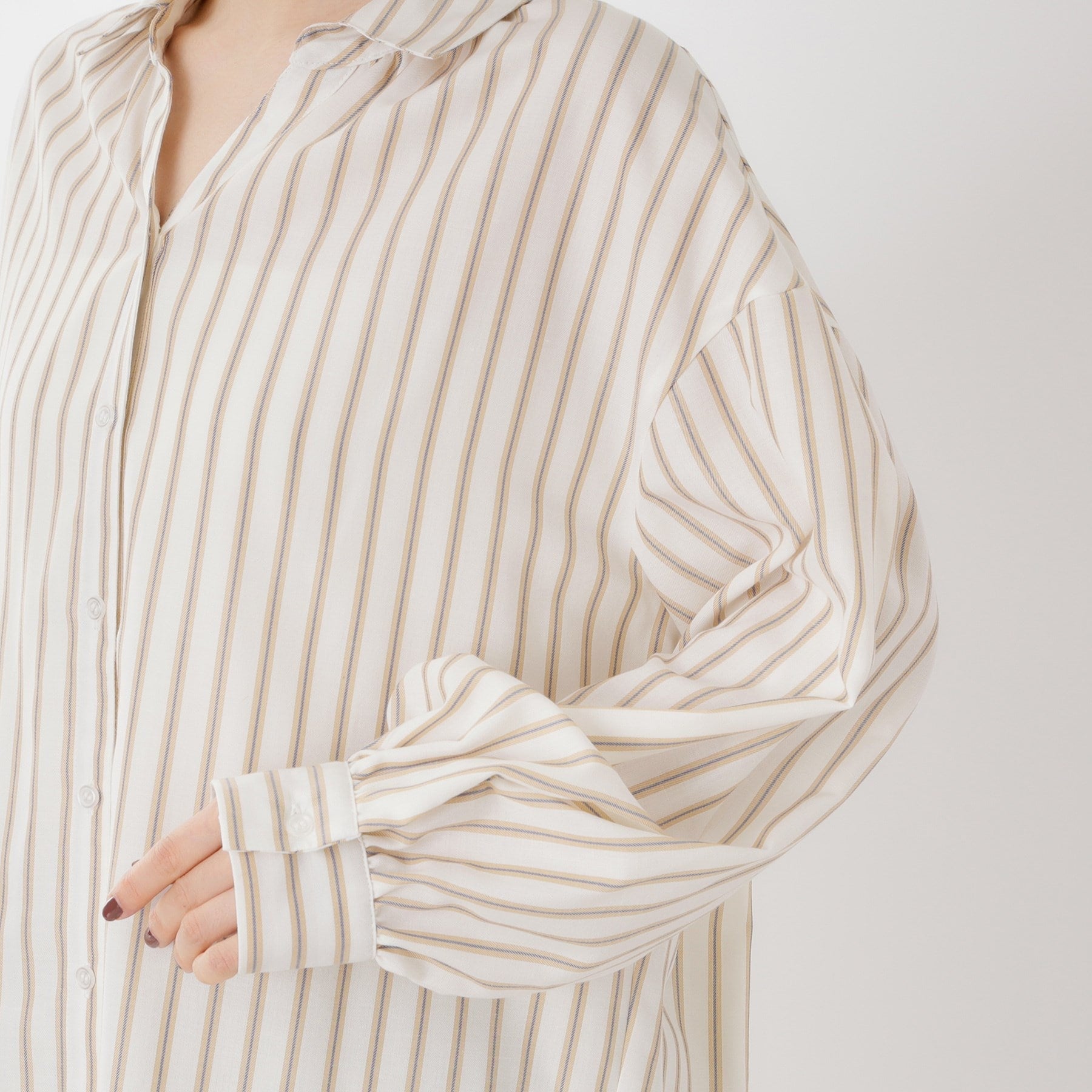 ザ ショップ ティーケー  (ウィメン) THE SHOP TK(Women) バックシャーリングブラウス （アイボリー(304)） アイボリー(304)