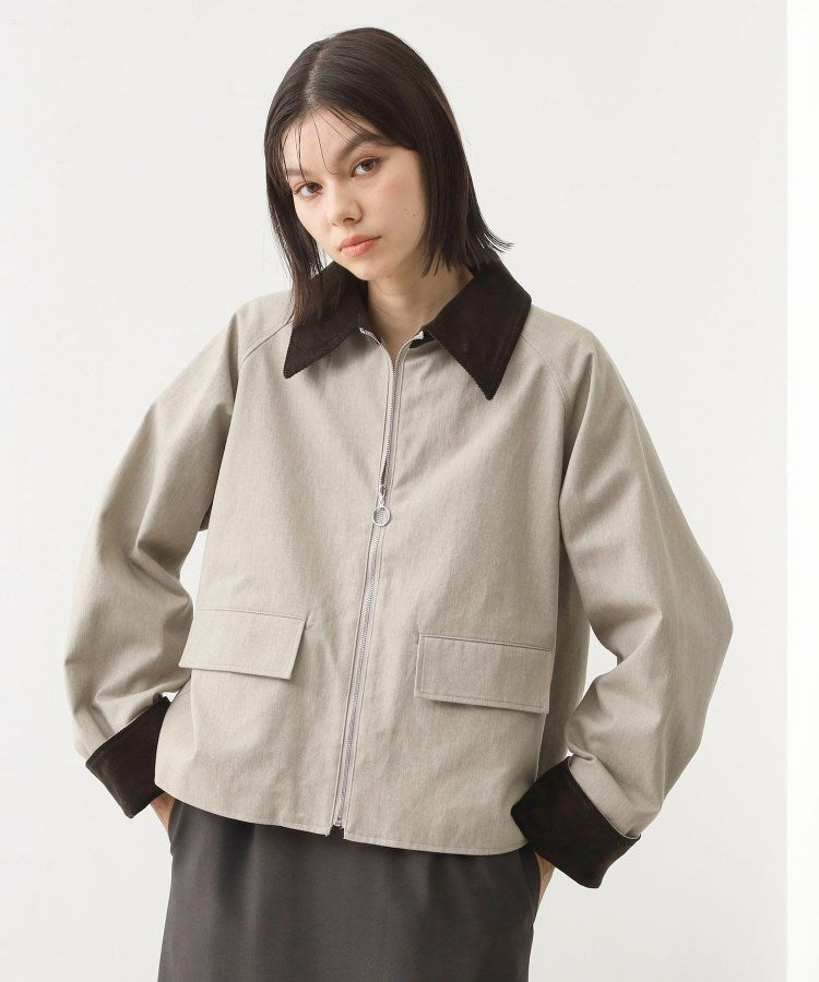ザ ショップ ティーケー  (ウィメン) THE SHOP TK(Women) カバーオールジャケット （グレージュ(050)） グレージュ(050)