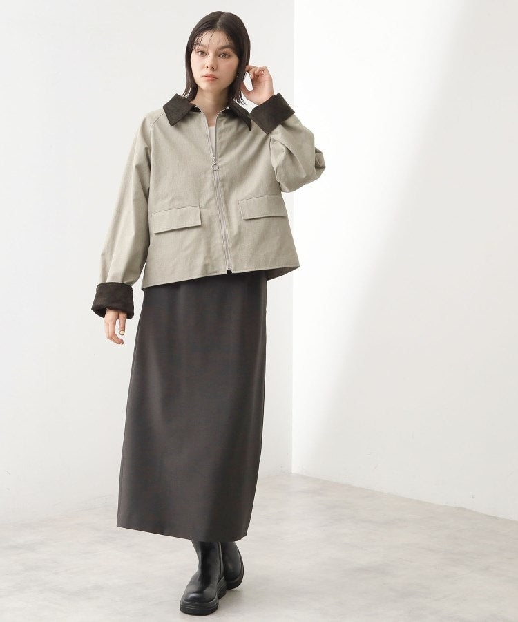 ザ ショップ ティーケー  (ウィメン) THE SHOP TK(Women) カバーオールジャケット （グレージュ(050)） グレージュ(050)