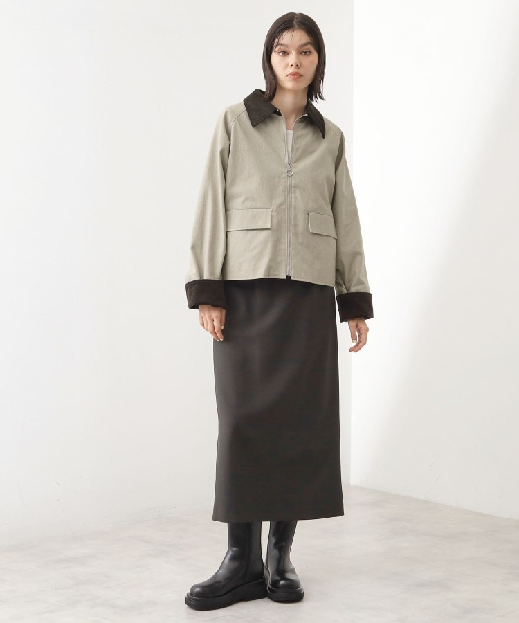 ザ ショップ ティーケー  (ウィメン) THE SHOP TK(Women) カバーオールジャケット （グレージュ(050)） グレージュ(050)