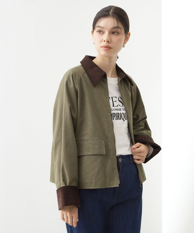 ザ ショップ ティーケー  (ウィメン) THE SHOP TK(Women) カバーオールジャケット （グレージュ(050)） グレージュ(050)